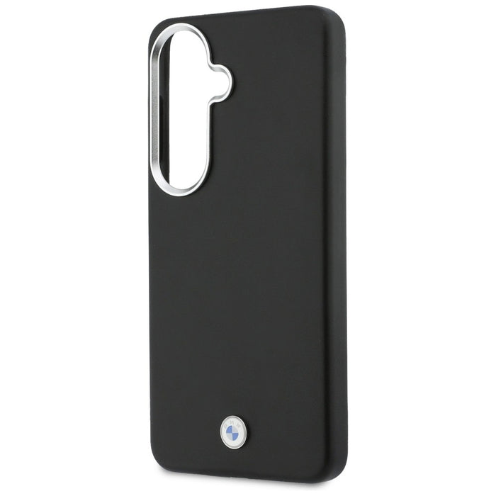 BMW Sign Metal Logo MagSafe Case for Samsung Galaxy S26+ - Black