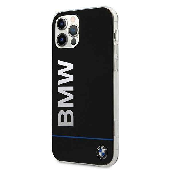 BMW Hardcase Signature Printed Logo Case for iPhone 12 / 12 Pro - Black