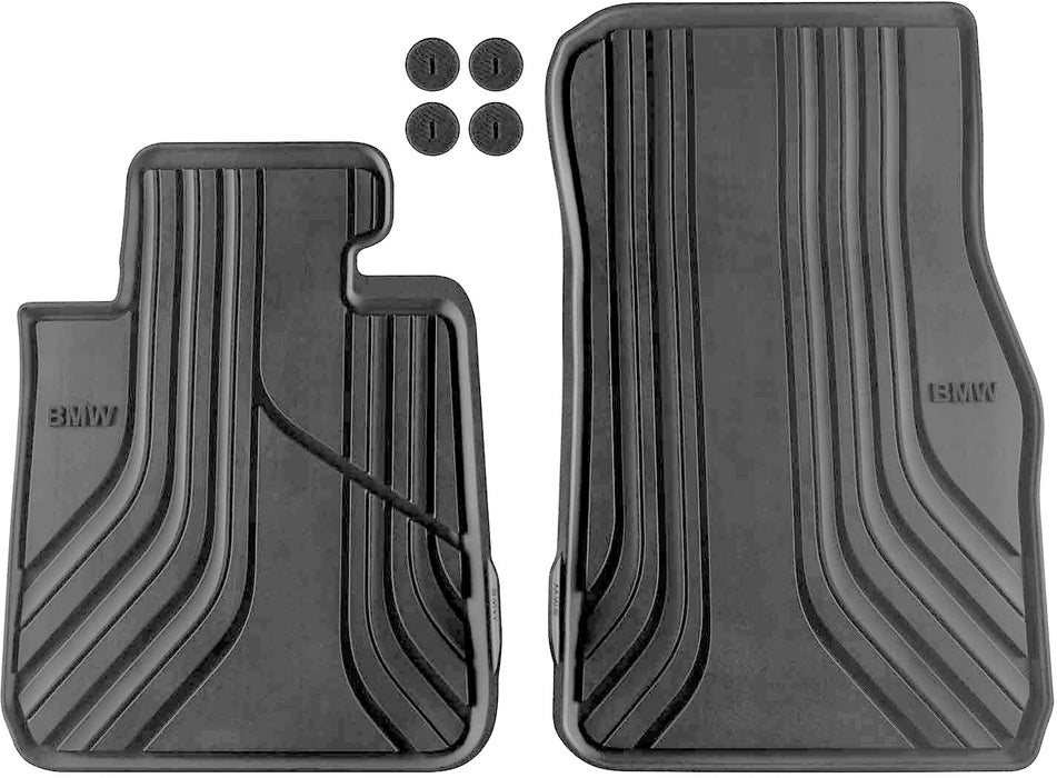Гумени TPE Стелки OEM BMW 1 Series II (F20, F21) 2011 - 2019 Преден ред