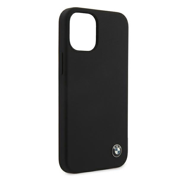 BMW Silicone Signature Case for iPhone 12 mini - Black