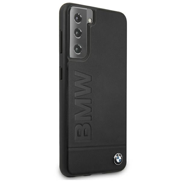 BMW Signature Logo Imprint Case for Samsung Galaxy S21+ - Black
