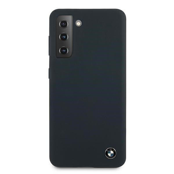 BMW Silicone Signature Case for Samsung Galaxy S21+ - Navy Blue