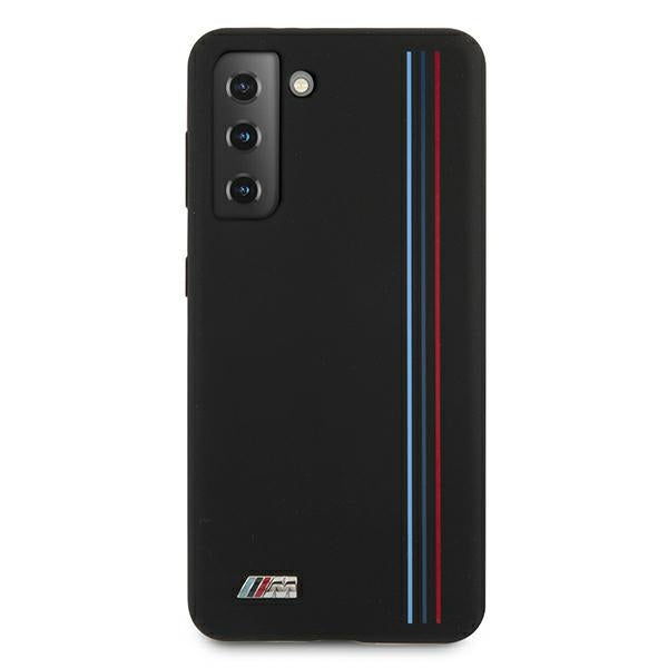 BMW Silicone Stripes M Collection Case for Samsung Galaxy S21+ - Black