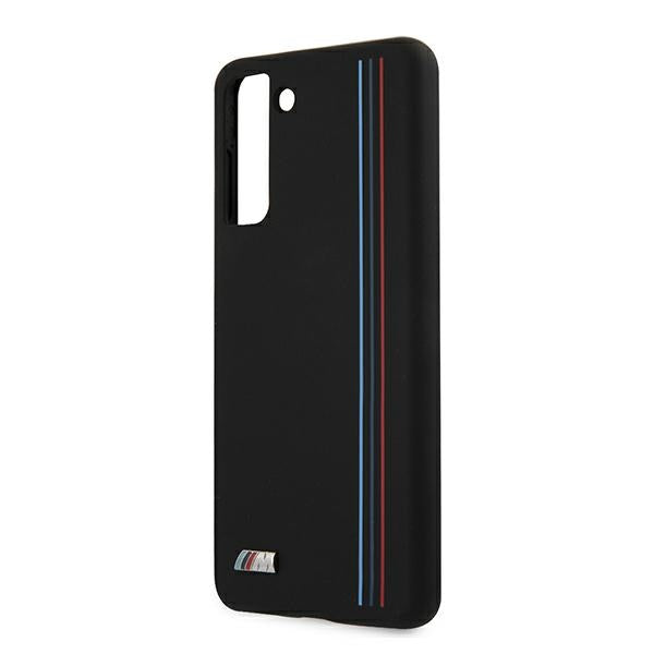BMW Silicone Stripes M Collection Case for Samsung Galaxy S21+ - Black