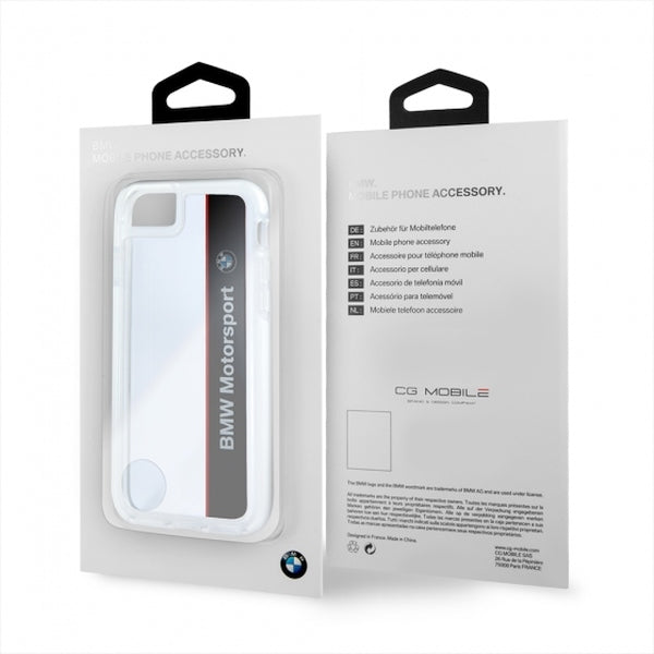 BMW Motorcase Case for iPhone 7 / 8 / SE 2020 / SE 2022 - Transparent Black