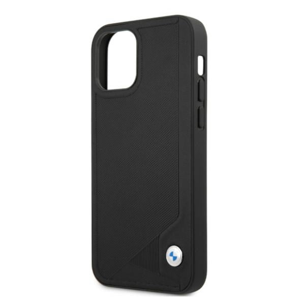 BMW Leather Deboss Case for iPhone 12 / iPhone 12 Pro - Black