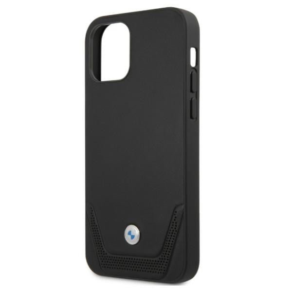 BMW Leather Perforate Case for iPhone 12 / iPhone 12 Pro - Black