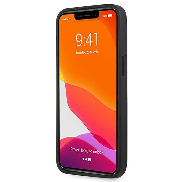 BMW Signature Logo Imprint Case for iPhone 13 Pro Max - Black