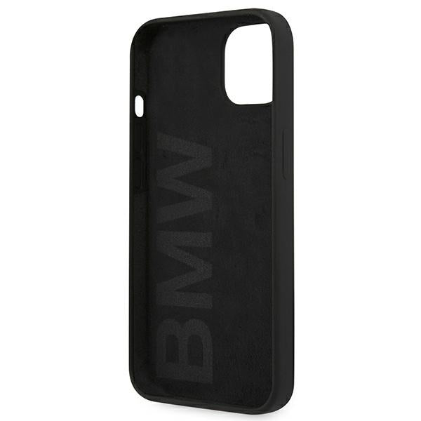 BMW Silicone Signature Case for iPhone 13 mini - Black