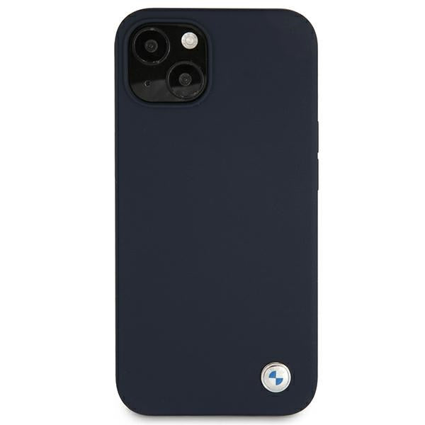 BMW Silicone Signature Case for iPhone 13 mini - Navy Blue