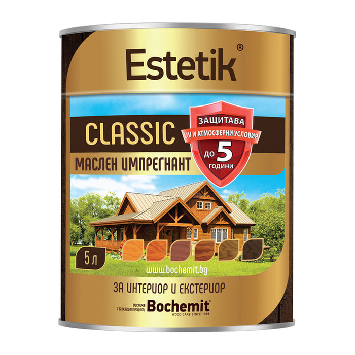 OIL-BASED WOOD IMPREGNANT PINE 5 L BOCHEMIT ESTETIK