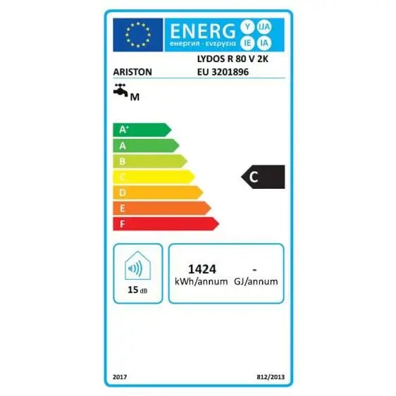 Boiler ARISTON LYDOS R 80 V 2K EU (3201896) - Вертикални<<<Бойлери<<<Климатизация/Отопление<<<TechnoMix