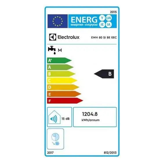 Boiler ELECTROLUX EWH 80 SI BE- 2000 W 65 liters - Мултипозиционни<<<Бойлери<<<Климатизация/Отопление<<<TechnoMix