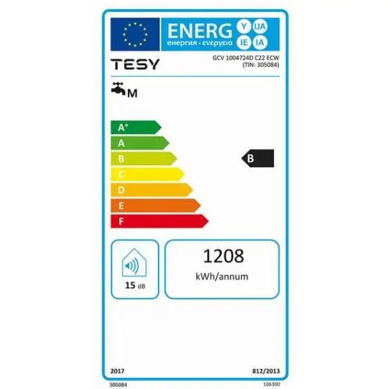 Boiler TESY GCV 100 47 24D C22 ECW MODECO CLOUD - Вертикални<<<Бойлери<<<Климатизация/Отопление<<<TechnoMix