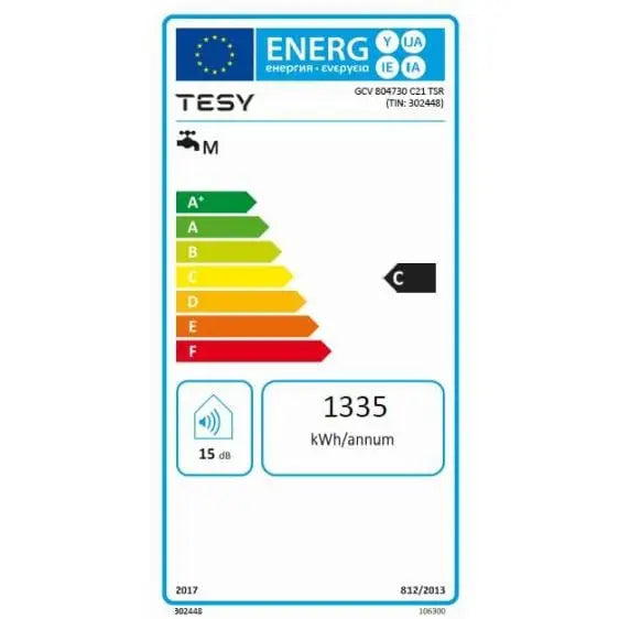 Boiler TESY GCV 804730 C21 TSR - Вертикални<<<Бойлери<<<Климатизация/Отопление<<<TechnoMix&&&Обемни