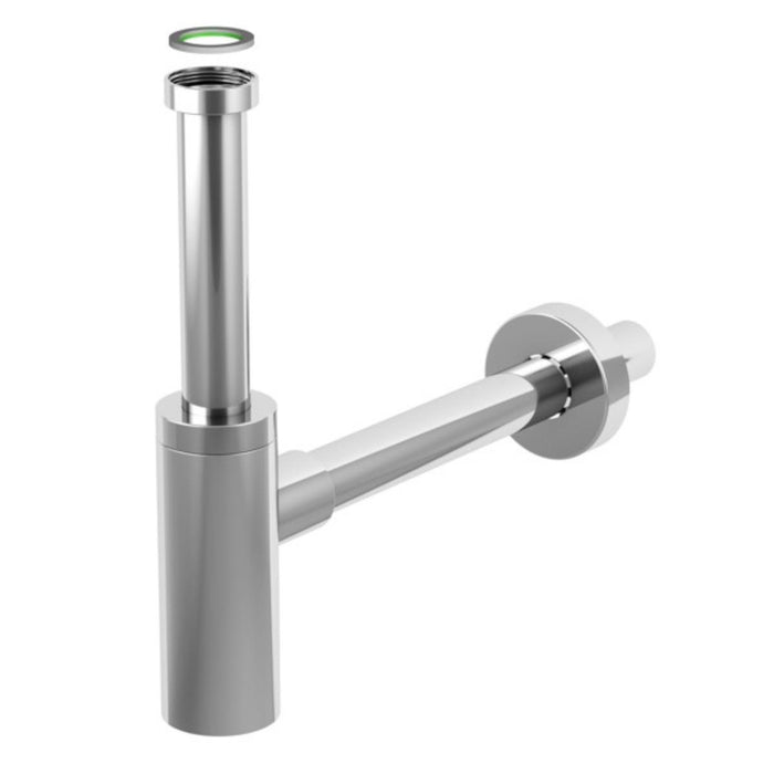 SINK TRAP CHROME 1 1/4 Ф32ММ INOX
