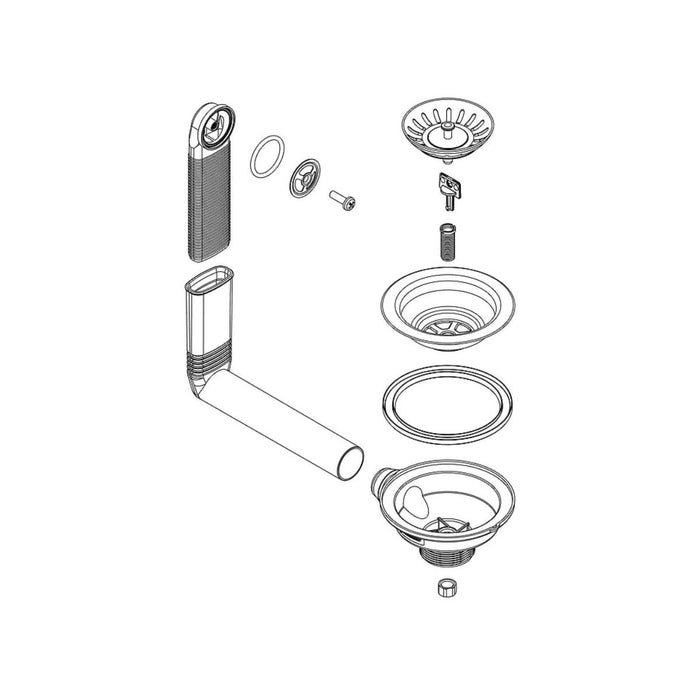 KITCHEN SINK Aerator with Overflow