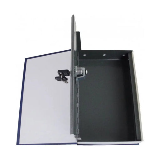 Book-shaped safe Bensontools 24 x 15,5 x 5,5 cm Black Steel - Сигурност Удома<<<Дом Градина<<<BigBuy&&&Системи за