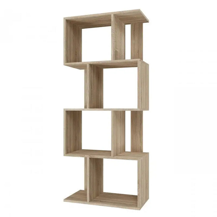 Bookcase FIESTA 4P 59.5x30x140 cm sonoma oak - Wooden shelvesRGA-DRE<<<ShelvesRGA<<<ActionPL