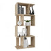 Bookcase FIESTA 4P 59.5x30x140 cm sonoma oak - Wooden shelvesRGA-DRE<<<ShelvesRGA<<<ActionPL