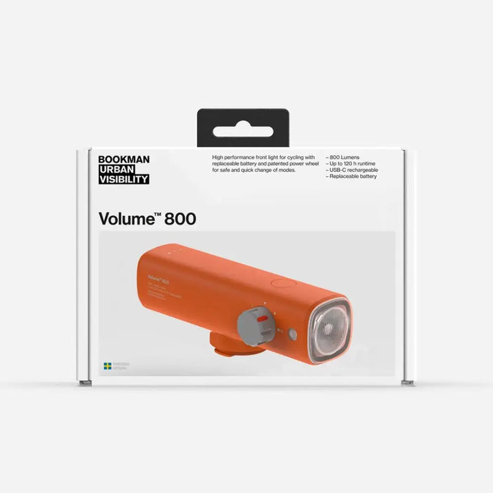 BOOKMAN Volume Front 800 bicycle light - LightsSIR-OSW<<<Bicycles and accessoriesSIR<<<ActionPL