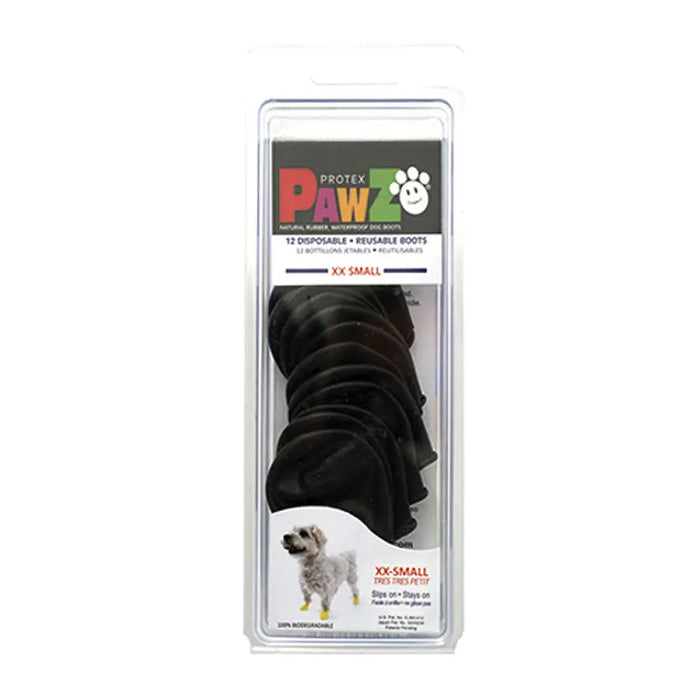 Boots Pawz Dog 12 Units Black Size XXS - Домашни Животни<<<Дом Градина<<<BigBuy