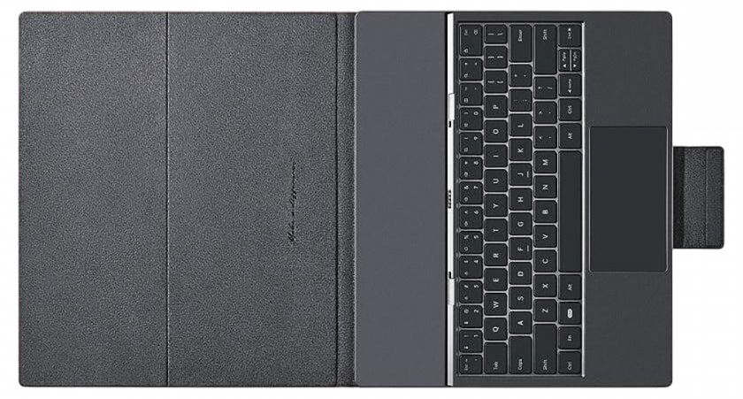 Onyx Boox Note Max / Tab X C Magnetic case with keyboard Brown