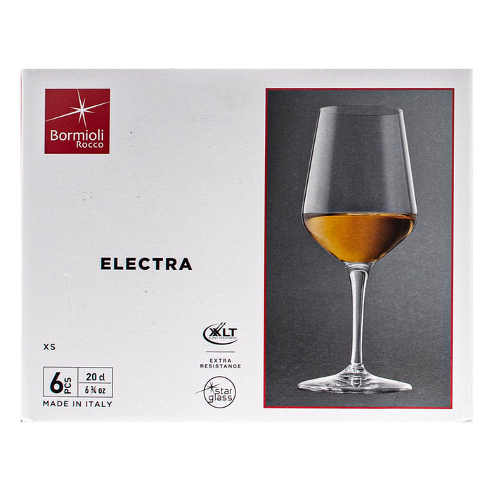 APERITIF GLASS 190 ML 6 PCS ELECTRA XS BORMIOLI ROCCO