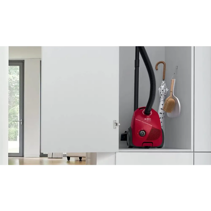 Bosch BGBS2RD1 Vacuum cleaner with bag Red Series 2 - Прахосмукачки<<<BOSCH дребна електродомакинска