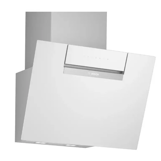 Bosch DWK67FN20 SER4 Wall hood 60 cm A+ EcoSilence Drive Alexa voice control transparent glass white print max 431 m3/h