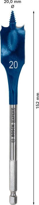 BOSCH EXP FLAT WOOD DRILL BIT 20 MM