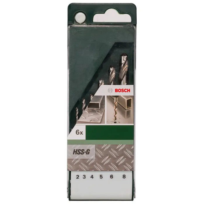 BOSCH HSS-G METAL DRILL SET 6 PIECES - Комплекти свредла<<<Консумативи за електроинструменти<<<Инструменти и