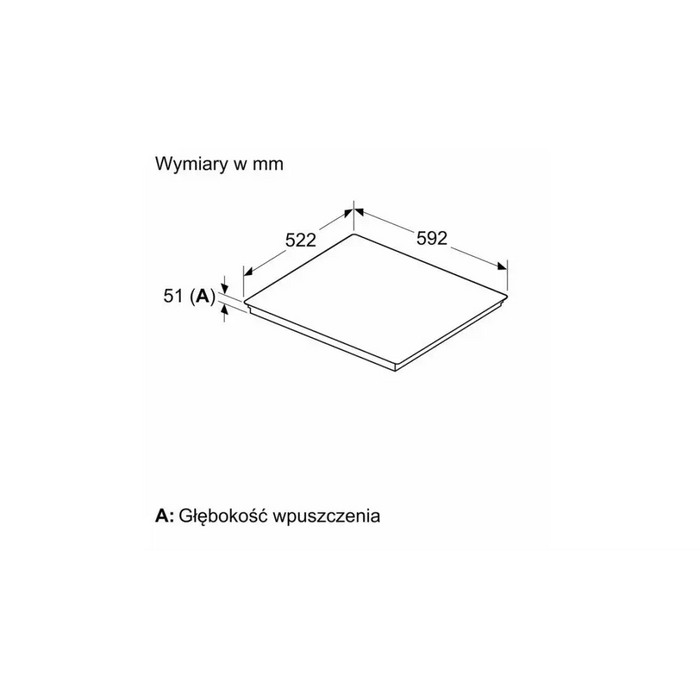 BOSCH induction hob PVQ61CHB1E mat - Built-in hot platesAGD-PGZ<<<Home Appliance - ProductsAGD<<<ActionPL