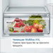 Bosch KIV86NSE0 SER2 BI fridge-freezer LowFrost E 177,2 x 54.1 cm 267l(183 + 84) 35dB Eco Airflow BigBox sliding hinge