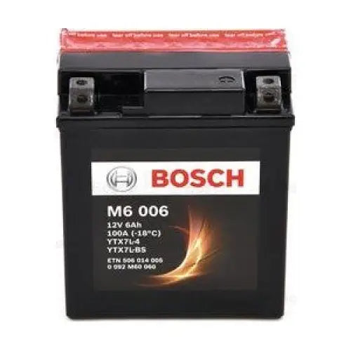 BOSCH M6 AGM YTX7L-BS 6AH 100A 12V R+ - АКУМУЛАТОРИ<<<MaxCar