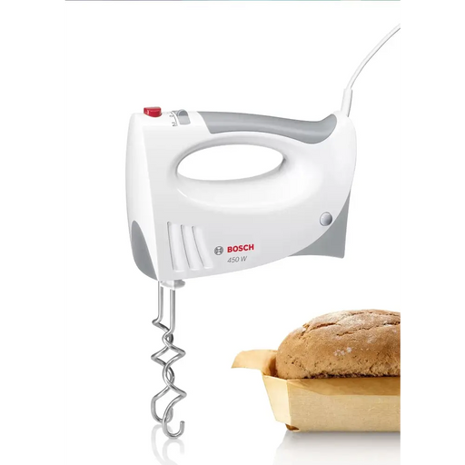 Bosch MFQ3540 Hand mixer 450 W 5 speeds plus turbo function White-gray - Кухненски уреди<<<BOSCH дребна