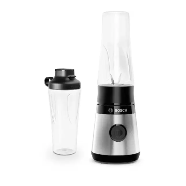 Bosch MMB2111M Blender VitaPower Series 2 0,6 L 450 W ToGo bottle from Tritan Stainless steel - Кухненски уреди<<<BOSCH