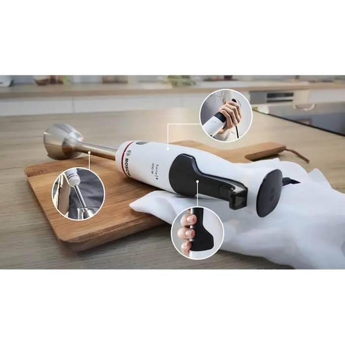 Bosch MSM4W410 SER4 Blender ErgoMaster 800 W Dynamic Speed Control QuattroBlade System Included Blender & Measuring cup