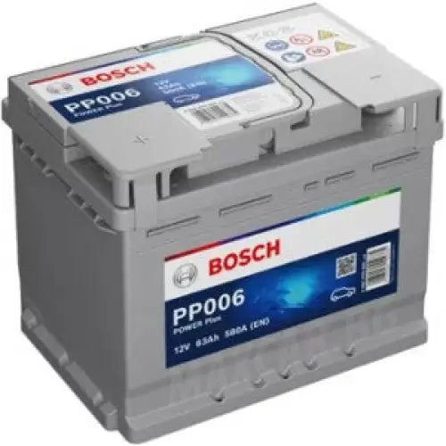 BOSCH POWER PLUS 63AH 580A L+ - АКУМУЛАТОРИ<<<MaxCar
