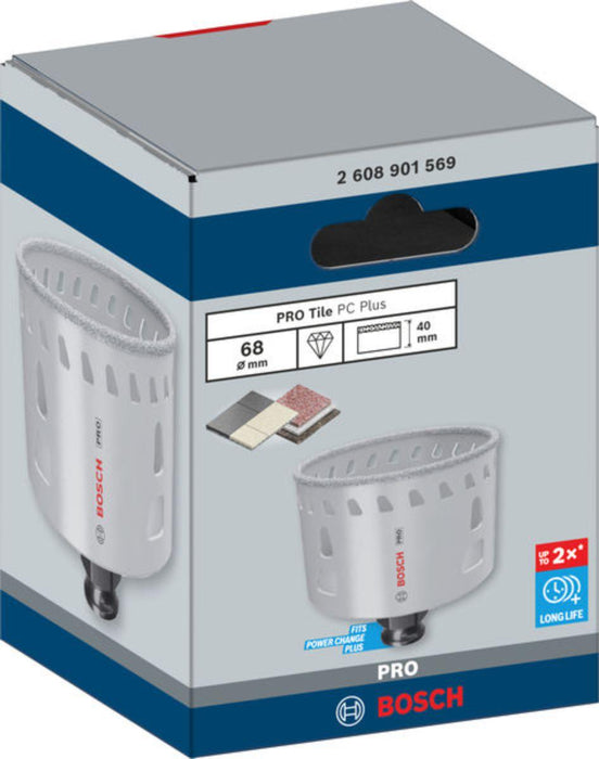 CROWN DRILL FOR TILES F68 BOSCH PRO
