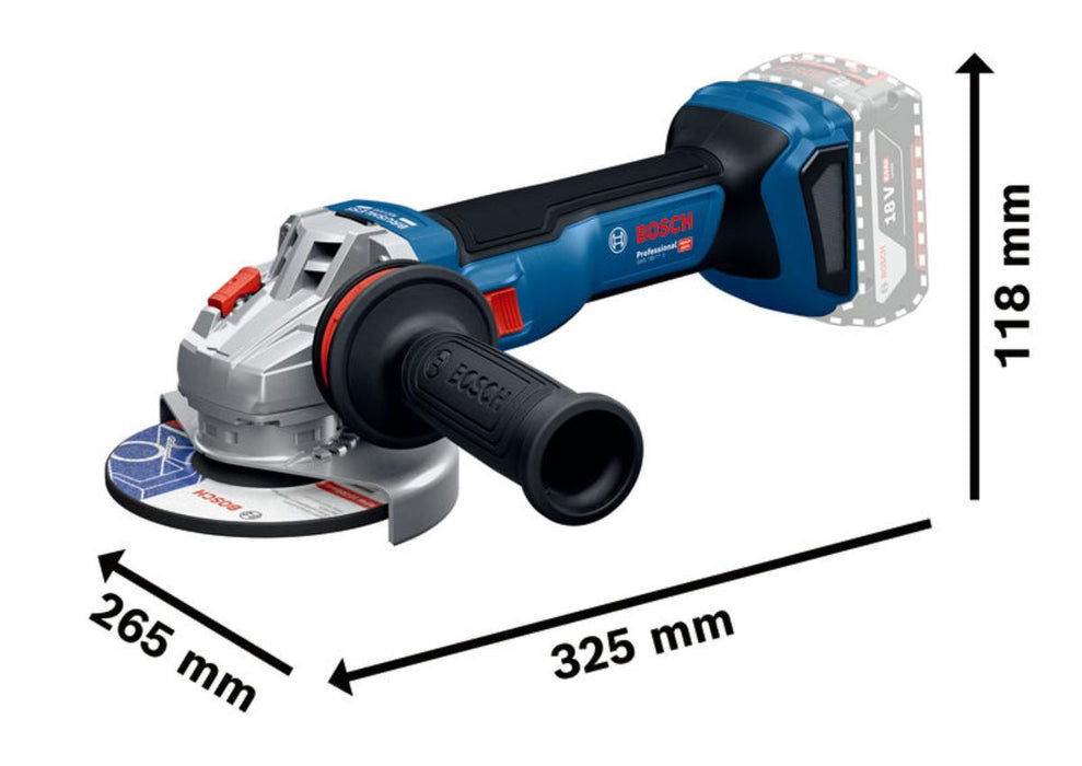 BOSCH CORDLESS ANGLE GRINDER GWS18V-11S