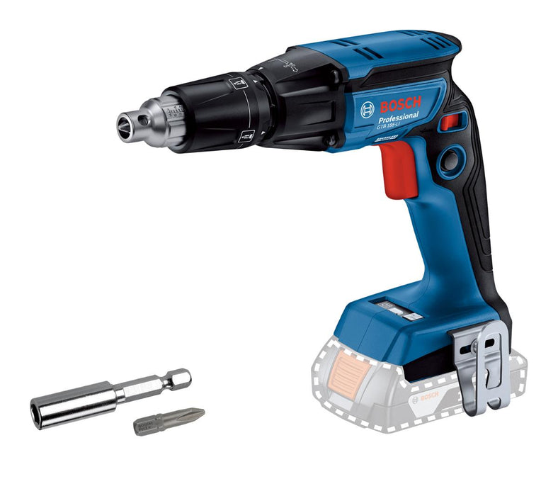 BOSCH CORDLESS SCREWDRIVER GTB 185LI &GMA 55