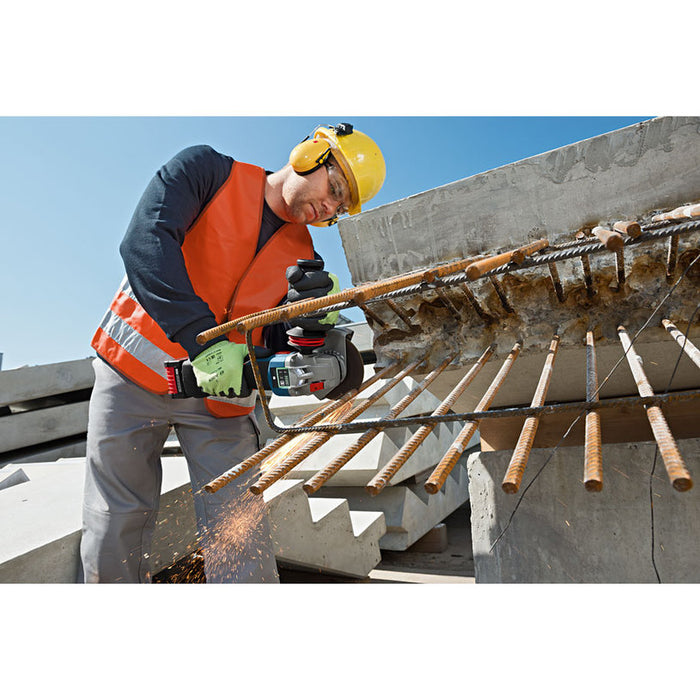 BATTERY BRUSHLESS ANGLE GRINDER BOSCH PROFESSIONAL GWS 18V-10 18 V, WITHOUT BATTERY AND CHARGER, 125 mm
