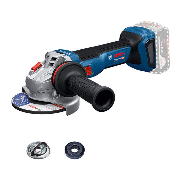 BATTERY BRUSHLESS ANGLE GRINDER BOSCH PROFESSIONAL GWS 18V-11 18 V, WITHOUT BATTERY AND CHARGER, 125 mm