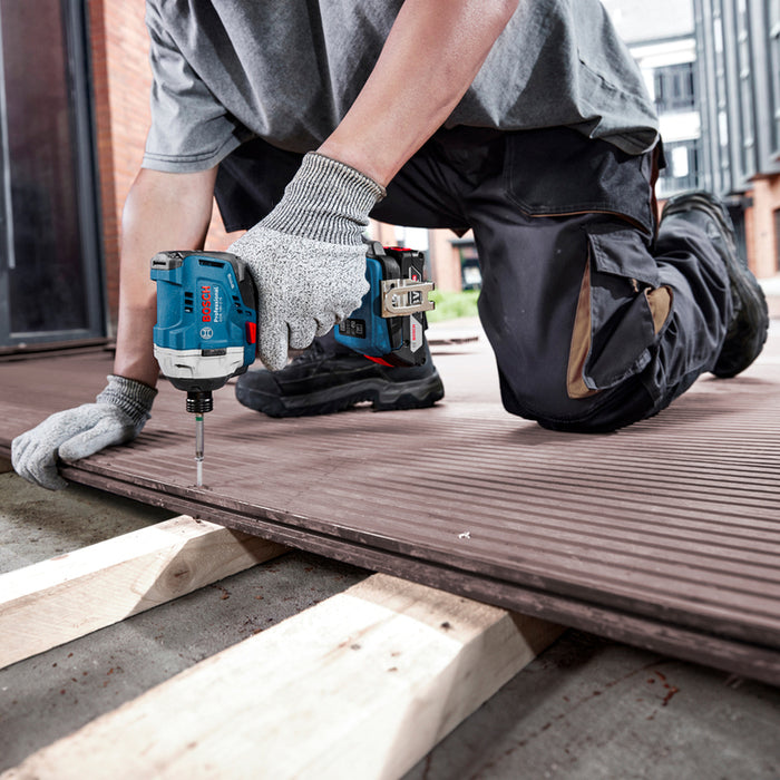 BATTERY BRUSHLESS IMPACT SCREWDRIVER BOSCH PROFESSIONAL GDR 18V-215 18 V, 215.00 nm, WITHOUT BATTERY AND CHARGER