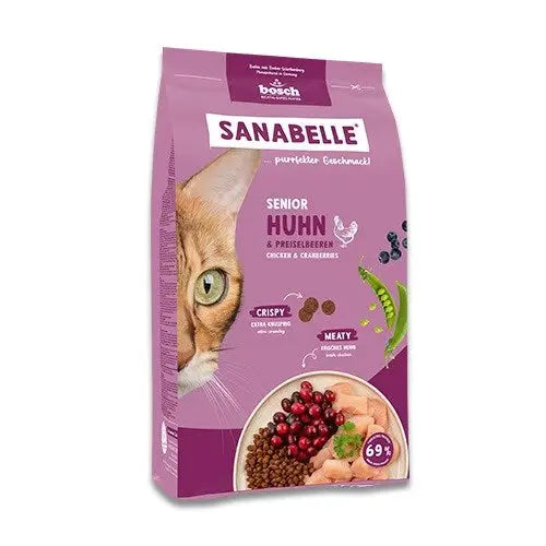 BOSCH Sanabelle Life Senior chicken & cranberries - dry cat food - 8kg - Dry foodDLK-KAS<<<For the catDLK<<<ActionPL
