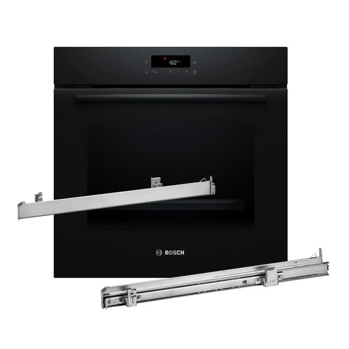 BOSCH Serie 2 HBA571BB4 oven 71 L 3600 W Black + BOSCH HEZ538000 guide rail - Built-in ovensAGD-PIZ<<<Home Appliance