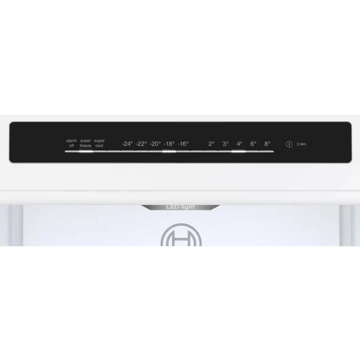 Bosch Serie 4 KGN362WDF fridge-freezer Freestanding 321 L D White - Freestanding refrigerator-freezers