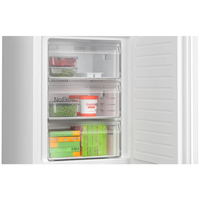 Bosch Serie 4 KGN362WDF fridge-freezer Freestanding 321 L D White - Freestanding refrigerator-freezers