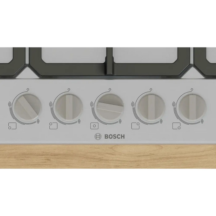 Bosch Serie 4 PGQ7B5K90 hob Stainless steel Built-in 75 cm Gas 5 zone(s) - Built-in hot platesAGD-PGZ<<<Home Appliance